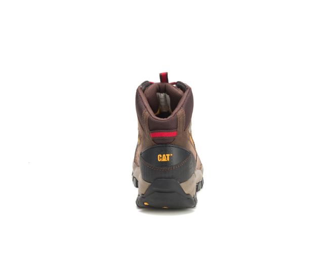 Cat Footwear | Navigator Mid Waterproof Steel Toe Work Boot Clay