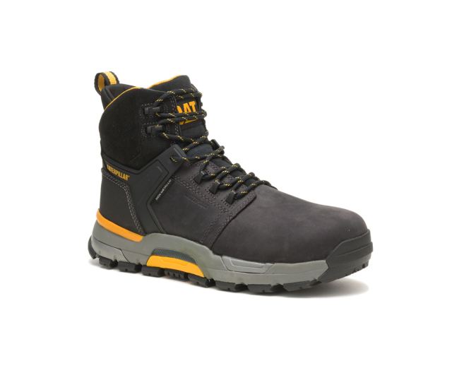 Cat Footwear | Cat Footwear | EDGE Waterproof Nano Toe Work Boot Black