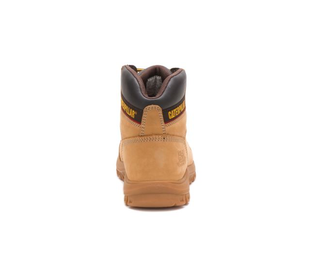 Cat Footwear | Outline Work Boot Honey Reset