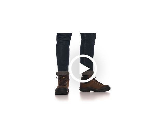 Cat Footwear | Threshold Waterproof Steel Toe Work Boot Real Brown