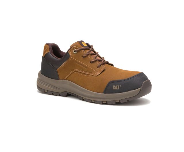 Cat Footwear | Resolve Composite Toe Work Shoe Brown