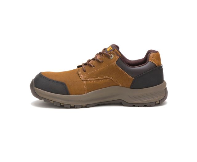 Cat Footwear | Resolve Composite Toe Work Shoe Brown