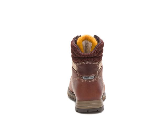 Cat Footwear | Paisley 6" Steel Toe Work Boot Tawny