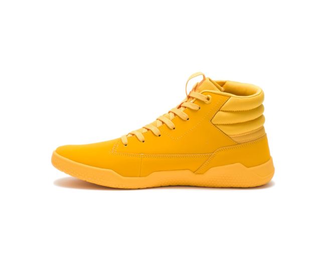 Cat Footwear | CODE Hex Hi Cat Footwear | Yellow