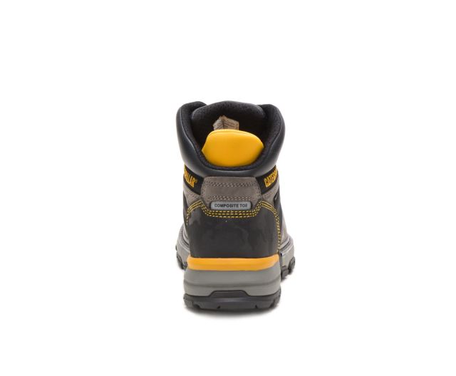 Cat Footwear | Excavator Superlite Waterproof Nano Toe Work Boot Pewter