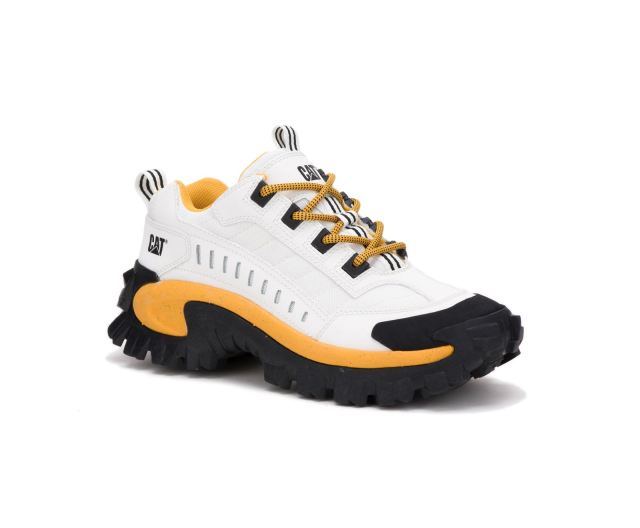 Cat Footwear | Intruder Shoe White | Yellow