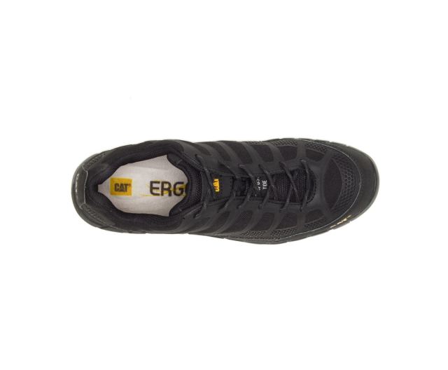 Cat Footwear | Streamline Composite Toe Work Shoe Black/Black