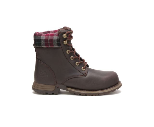 Cat Footwear | Kenzie Steel Toe Work Boot Bark