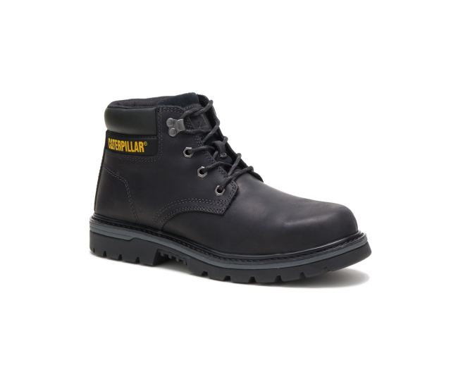 Cat Footwear | Outbase Steel Toe Work Boot Black