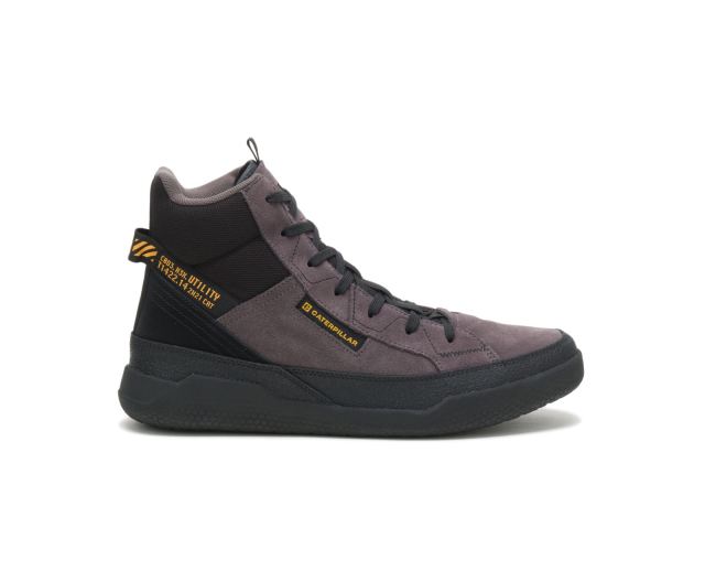 Cat Footwear | CODE Hex Hi Utility Pavement Black