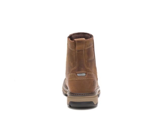 Cat Footwear | Pelton Steel Toe Work Boot Brown