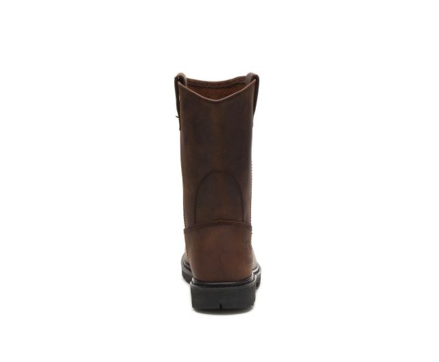 Cat Footwear | Revolver Steel Toe Work Boot Brown