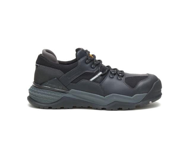 Cat Footwear | Provoke Lo Waterproof Alloy Toe Work Shoe Black