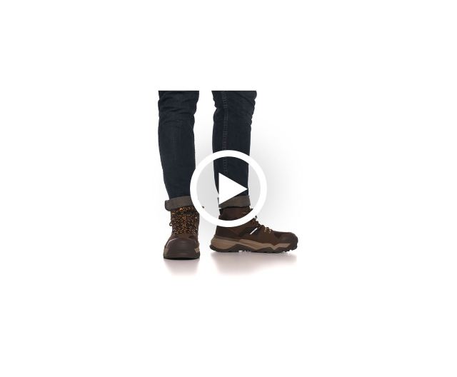 Cat Footwear | Provoke Mid Waterproof Alloy Toe Work Boot Chocolate