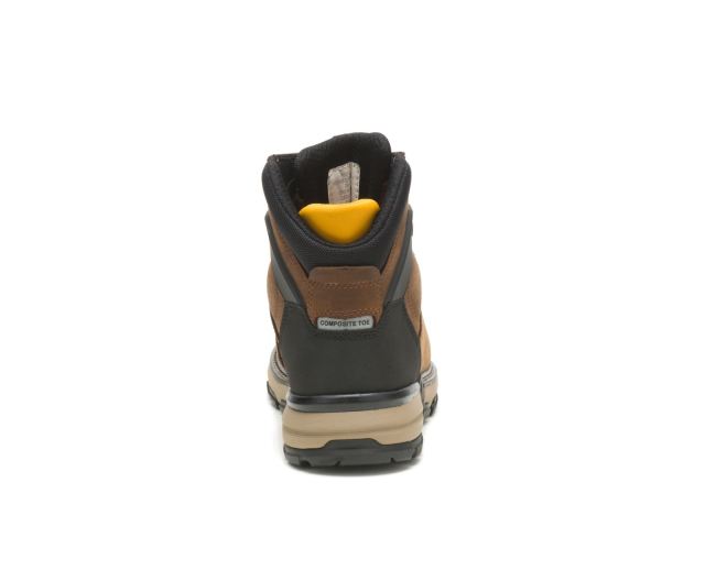 Cat Footwear | Excavator Superlite Waterproof Thinsulate™ Nano Toe Work Boot Dark Brown