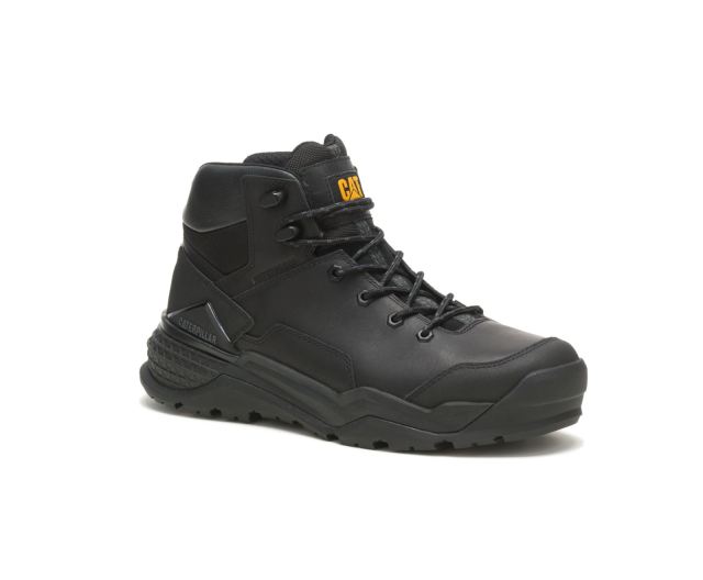 Cat Footwear | Provoke Mid Waterproof Work Boot Black