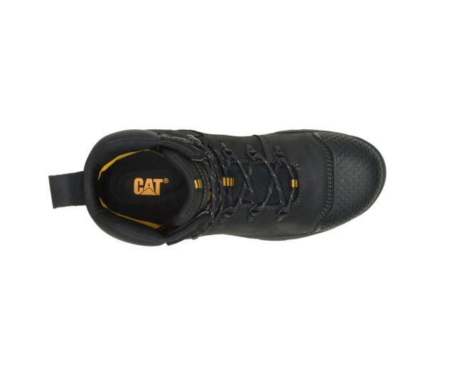 Cat Footwear | Accomplice X Waterproof Steel Toe Work Boot Black