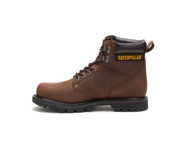 Cat Footwear | Second Shift Work Boot Dark Brown