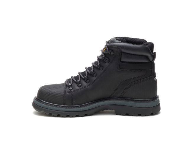 Cat Footwear | Foxfield Steel Toe Work Boot Black