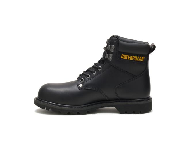 Cat Footwear | Second Shift Steel Toe Work Boot Black