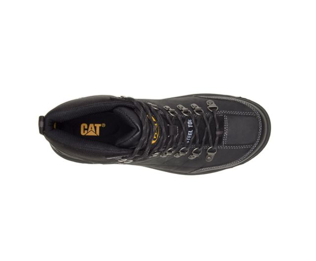 Cat Footwear | Threshold Waterproof Steel Toe Work Boot Black