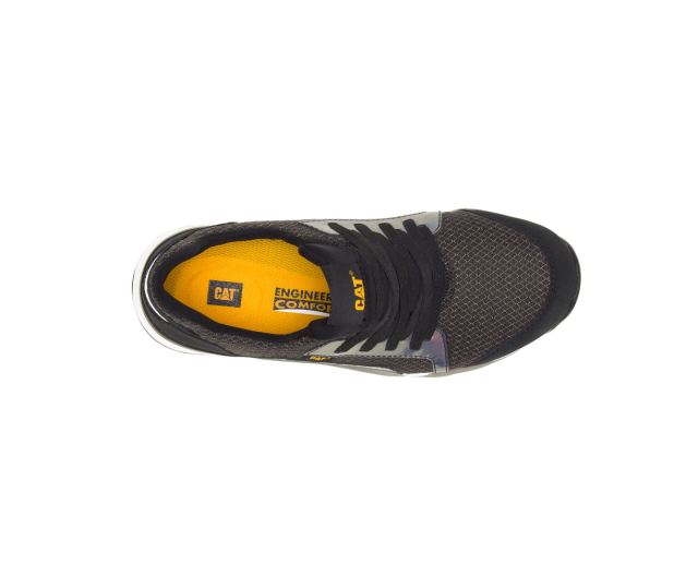 Cat Footwear | Sprint Textile Alloy Toe Work Shoe Black