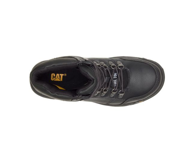 Cat Footwear | Outline Steel Toe Work Boot Black