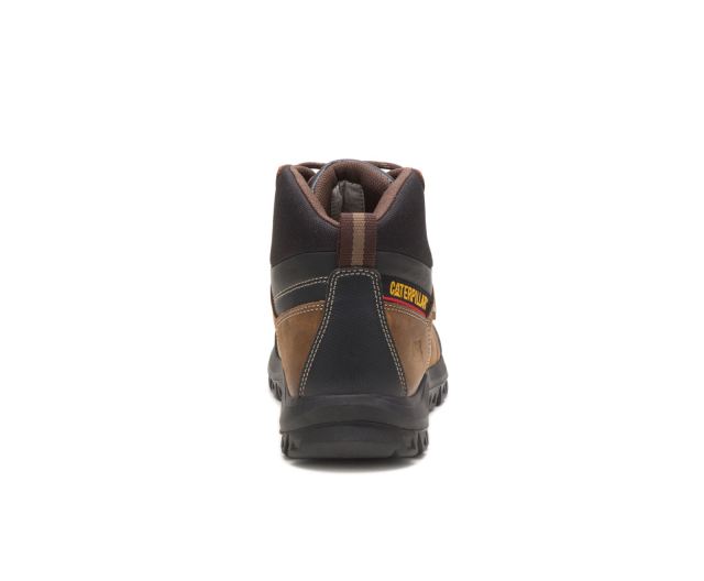 Cat Footwear | Threshold Waterproof Work Boot Real Brown