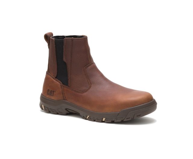 Cat Footwear | Abbey Steel Toe Work Boot Butterscotch