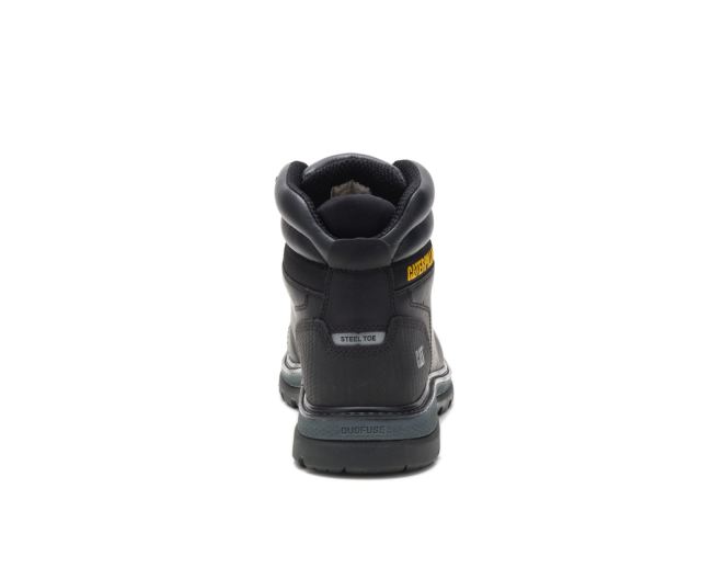 Cat Footwear | Foxfield Steel Toe Work Boot Black