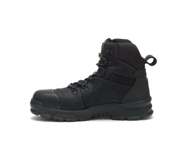 Cat Footwear | Accomplice X Waterproof Steel Toe Work Boot Black