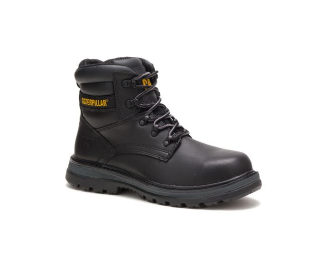 Cat Footwear | Fairbanks Steel Toe Work Boot Black