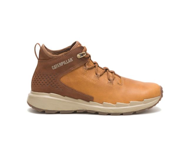 Cat Footwear | Stratify Waterproof Boot Crust/Danish Brown