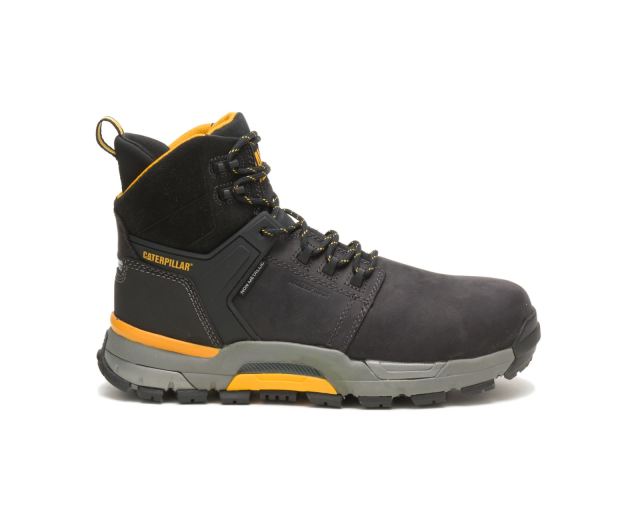 Cat Footwear | Cat Footwear | EDGE Waterproof Nano Toe Work Boot Black