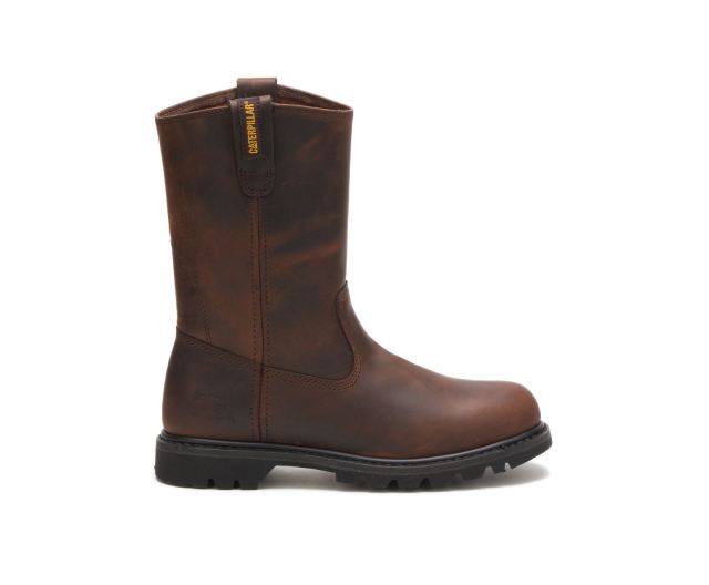 Cat Footwear | Revolver Work Boot Brown