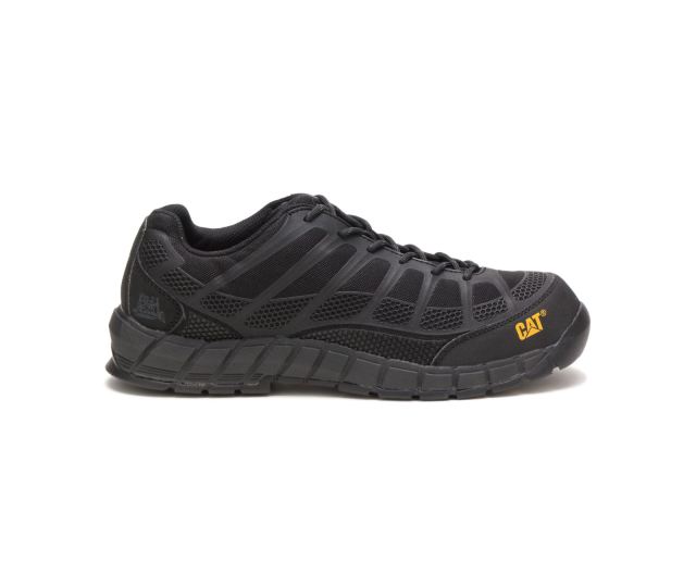 Cat Footwear | Streamline Composite Toe Work Shoe Black/Black