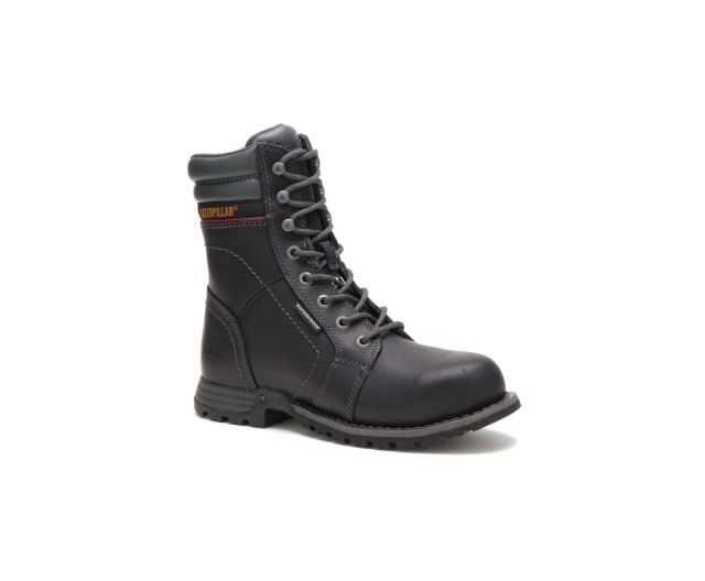 Cat Footwear | Echo Waterproof Steel Toe Work Boot Black