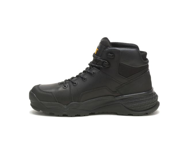 Cat Footwear | Provoke Mid Waterproof Work Boot Black