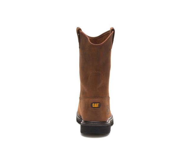 Cat Footwear | Edgework Steel Toe Work Boot Mahogany