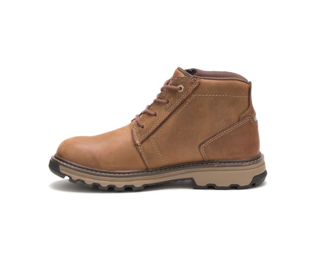 Cat Footwear | Parker Work Boot Dark Beige