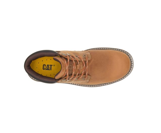 Cat Footwear | Outbase Waterproof Work Boot Brown