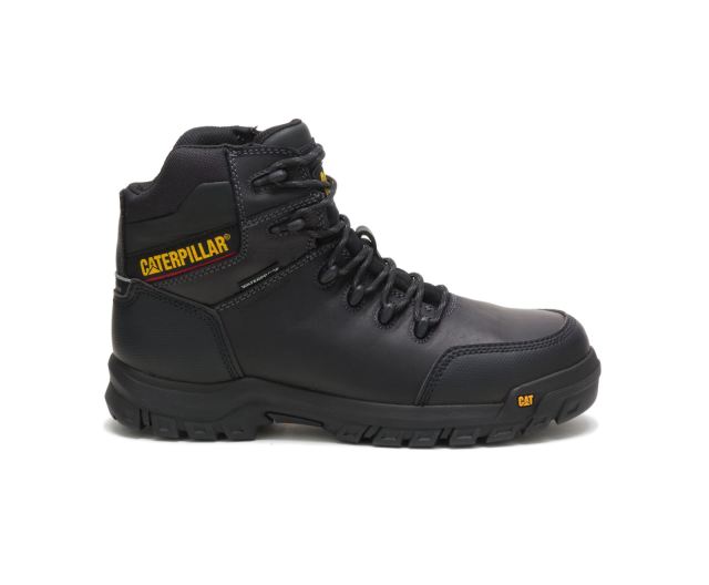 Cat Footwear | Resorption Waterproof Composite Toe Work Boot Black
