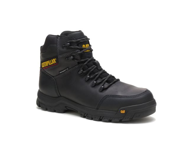 Cat Footwear | Resorption Waterproof Composite Toe Work Boot Black