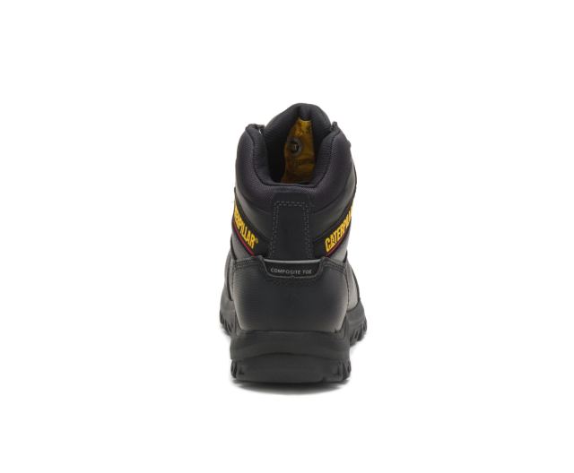 Cat Footwear | Resorption Waterproof Composite Toe Work Boot Black