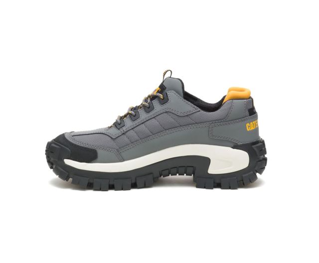 Cat Footwear | Invader Steel Toe Work Shoe Gargoyle