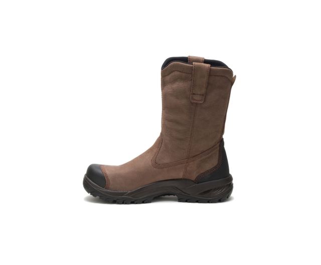 Cat Footwear | Spur Steel Toe Work Boot Brown