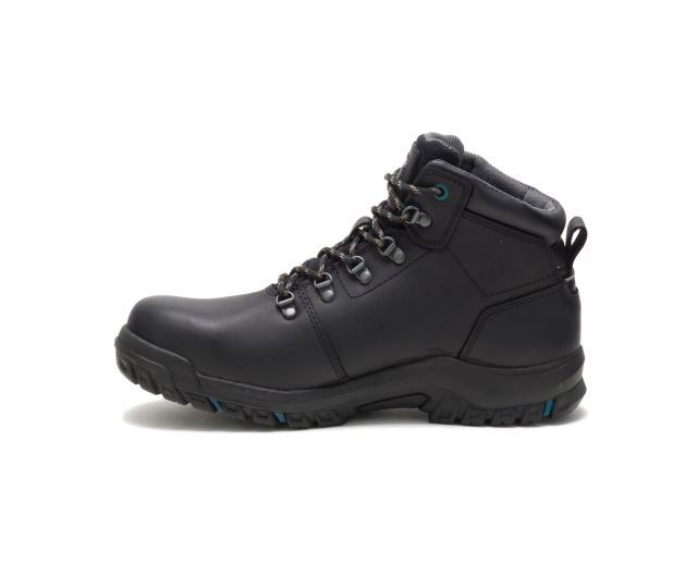 Cat Footwear | Mae Steel Toe Waterproof Work Boot Black