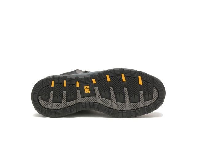 Cat Footwear | Provoke Mid Waterproof Alloy Toe Work Boot Black/Sand