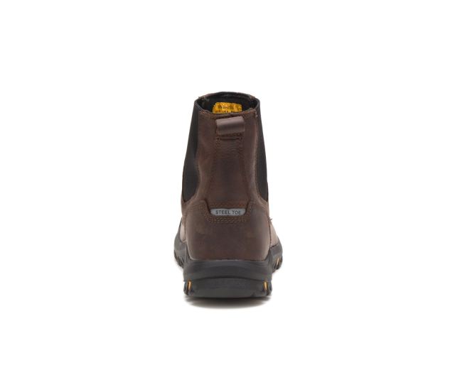 Cat Footwear | Wheelbase Steel Toe Work Boot Clay