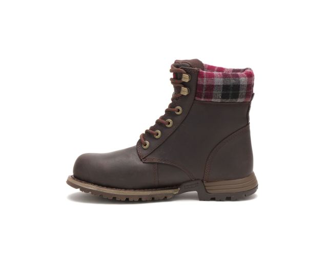 Cat Footwear | Kenzie Steel Toe Work Boot Bark